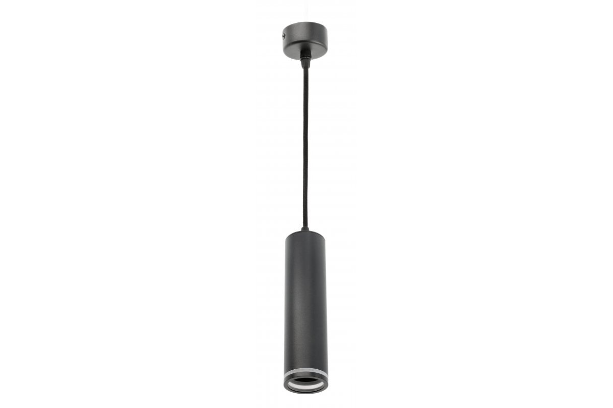 Ceiling luminaire SOLIS 2, aluminium, 55x210 mm, IP20, 1*GU10, max. 50W, max. 250V, 50/60Hz, black