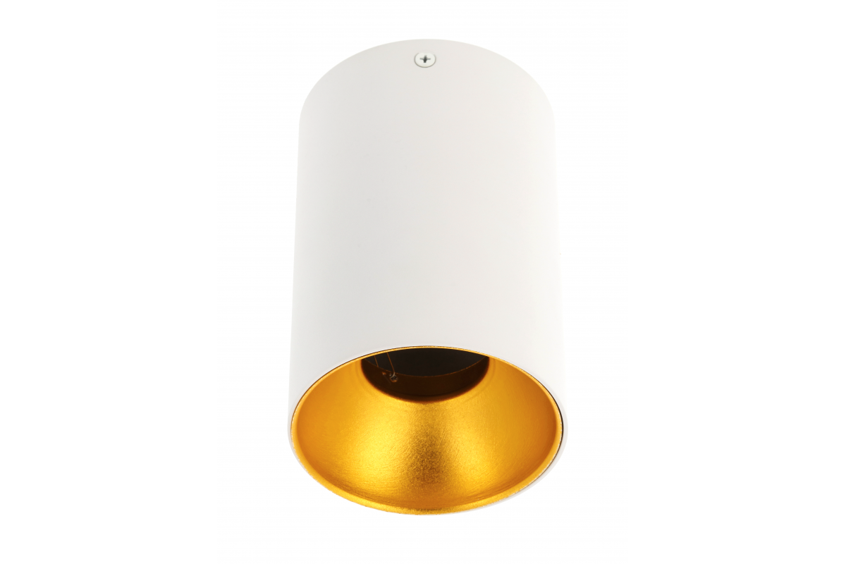 Ceiling fixture TENSA,alum.,96x140,IP20,GU10,round,white