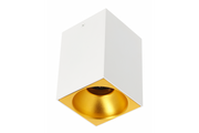 Ceiling fixture TENSA,alum.,90x90x140,IP20,GU10,square,white