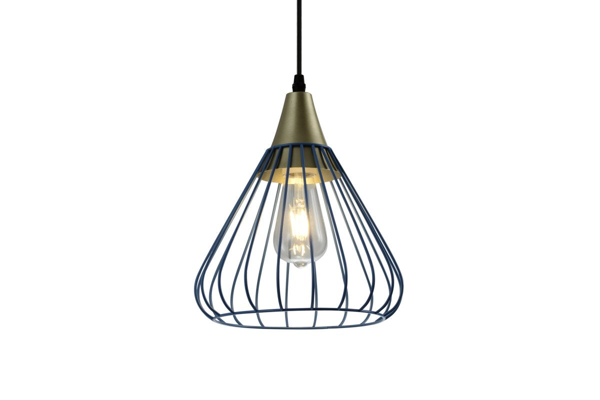 Ceiling fixture TESS,2578,AC220-240V,50/60Hz,1*E27, IP20, Diameter 24 CM,single, blue