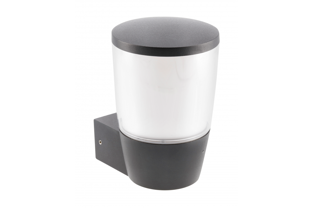Garden luminaire TORA-AU, E27, MAX.15W, IP54, AC220-240V, 50-60Hz, top wall lamp, black