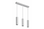 Suspended luminaire TRESOS II, 3xGU10, aluminum, IP20, max. 3x20W, white