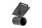 Ceiling luminaire VENETO, IP20, max. 20W, 1 x GU10, round, black