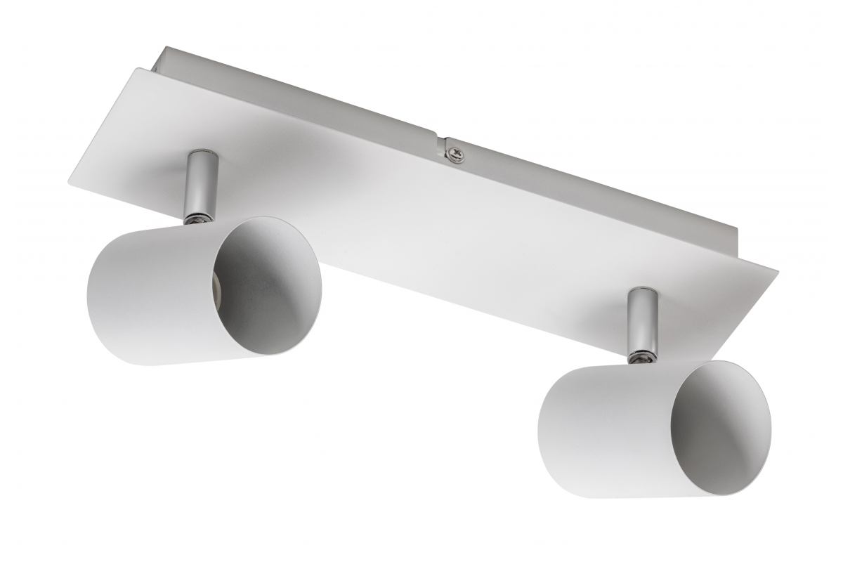 Ceiling luminaire VENETO, IP20, max. 20W, 2 x GU10, round, white