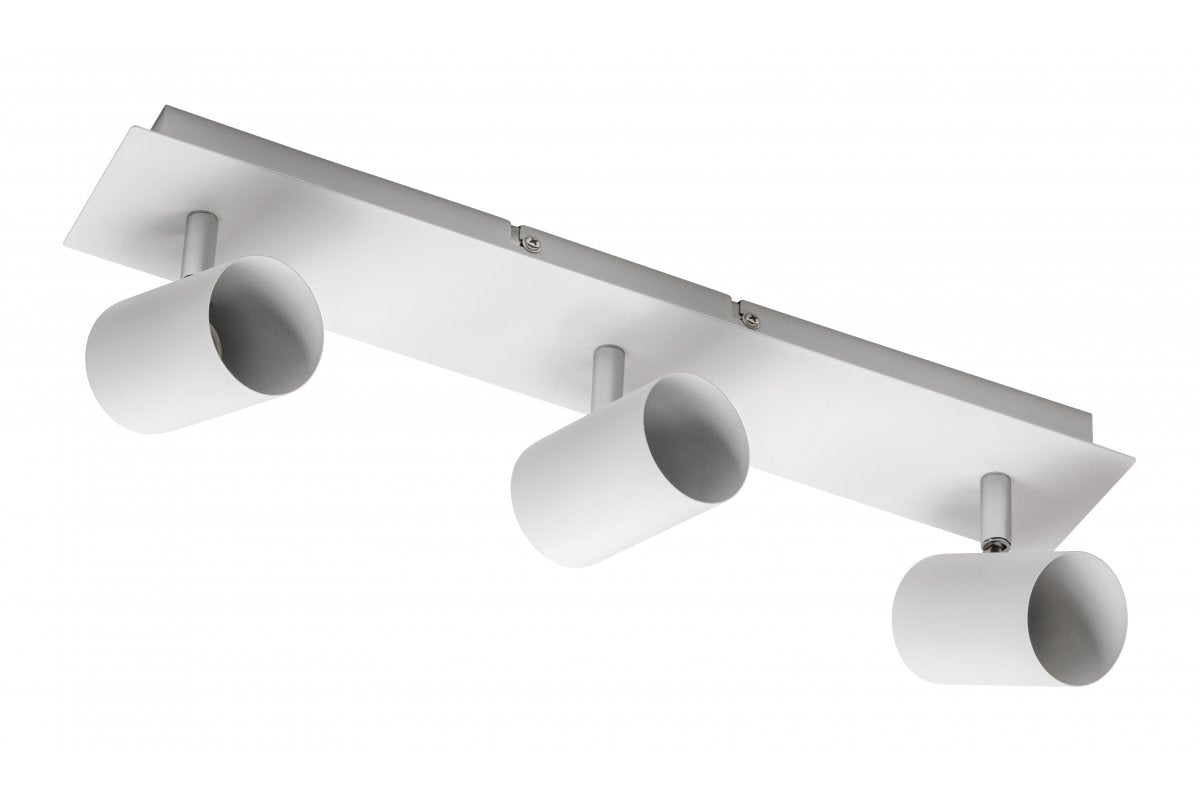 Ceiling luminaire VENETO ,IP20, max. 20W, 3 x GU10, round, white