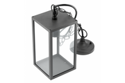 Garden fixture suspended VENTANA-H,E27, MAX.20W,IP54,AC220-240V,50-60Hz,black