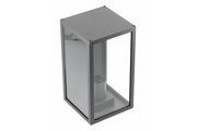Garden fixture VENTANA-AU,E27, MAX.20W,IP54,AC220-240V,50-60Hz,upper sconce straight,black