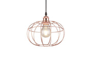 Ceiling fixture VIELA 4,7047,AC220-240V,50/60Hz,1*E27, IP20, Diameter 27,5 CM,single, copper