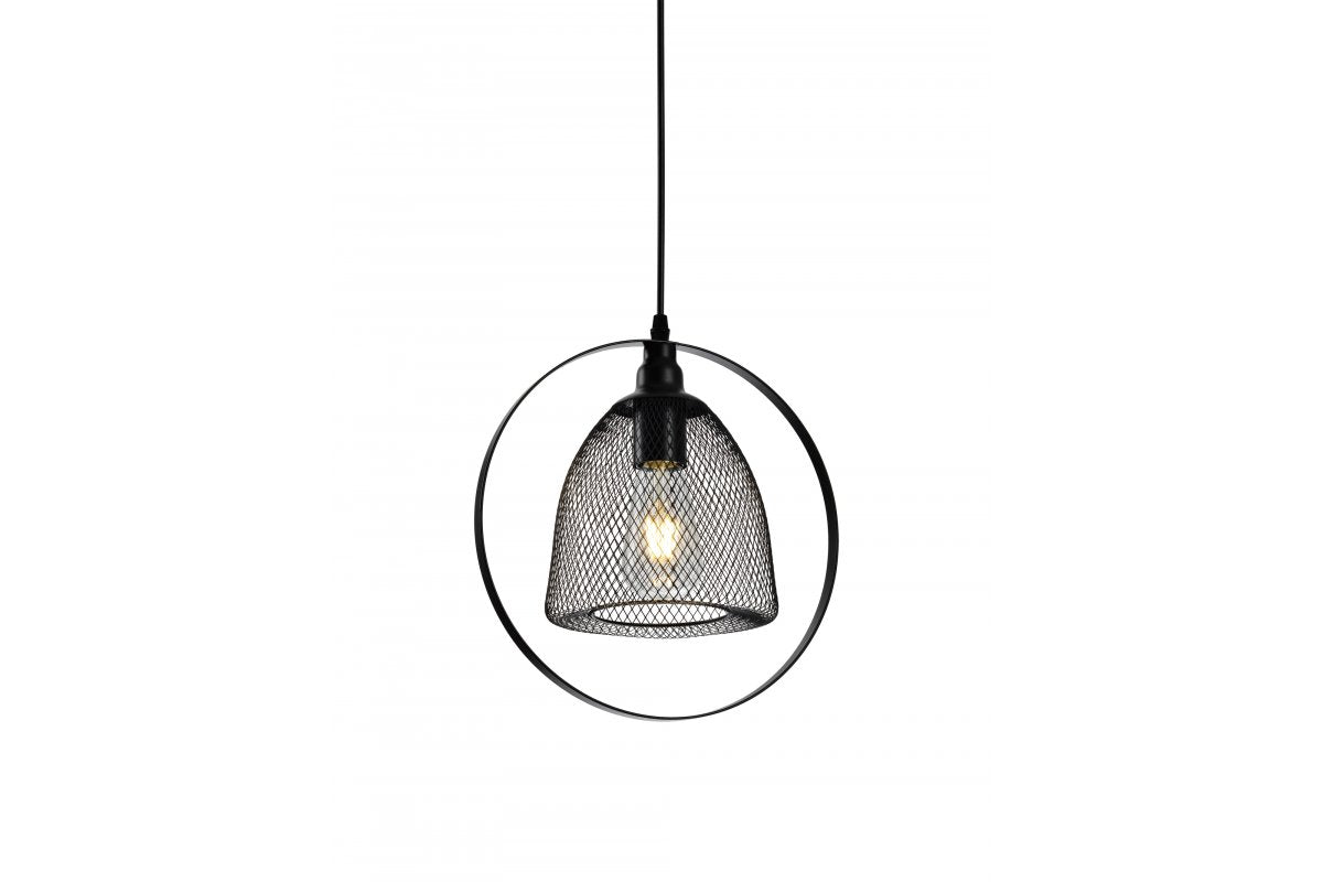 Ceiling fixture XALIS 2,7320,AC220-240V,50/60Hz,1*E27, IP20, Diameter 30 CM, single, black