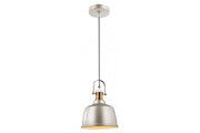 Ceiling luminaire ZENIT II,3534,AC220-240V,50/60Hz,1*E27, IP20,AVG22,5CM,single, grey