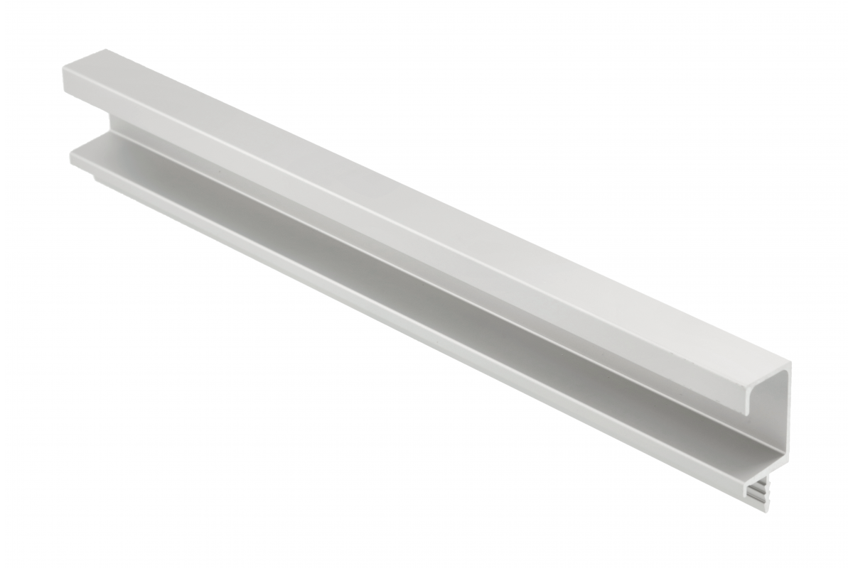 GTV FIRM profile, studded, shape C, L=3500 mm, Al, aluminium