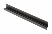GTV FIRM profile, studded, shape L, L=3500 mm, Al, black