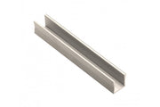Perfil de aluminio LED de aplicación GLAX Mini alto de 14 mm champán 2 m