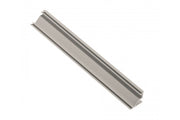 perfil angular de aluminio para LED - aplicado GLAX champán L=2 m