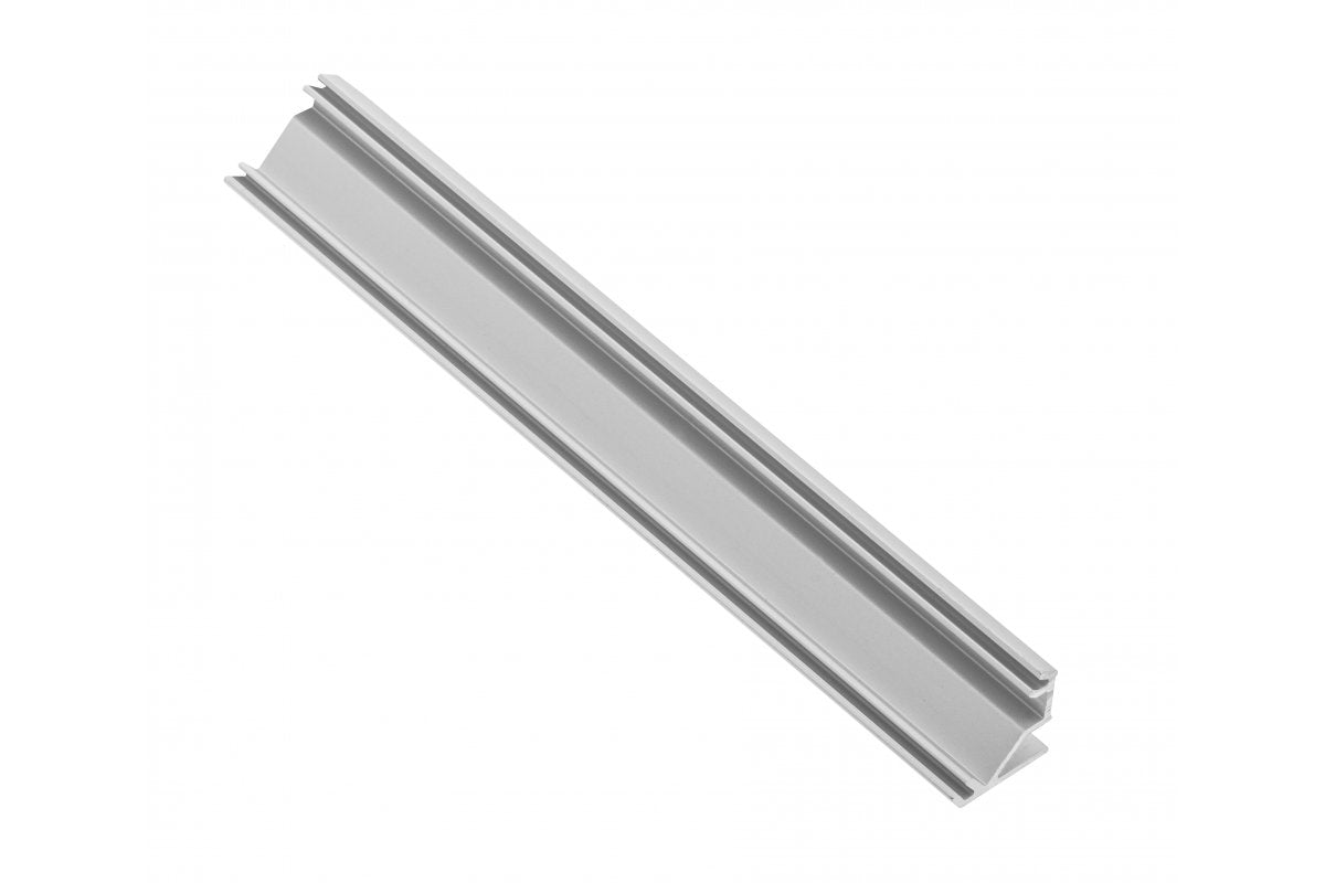 LED angular aluminium profile - applied GLAX silver 2 m, version 2