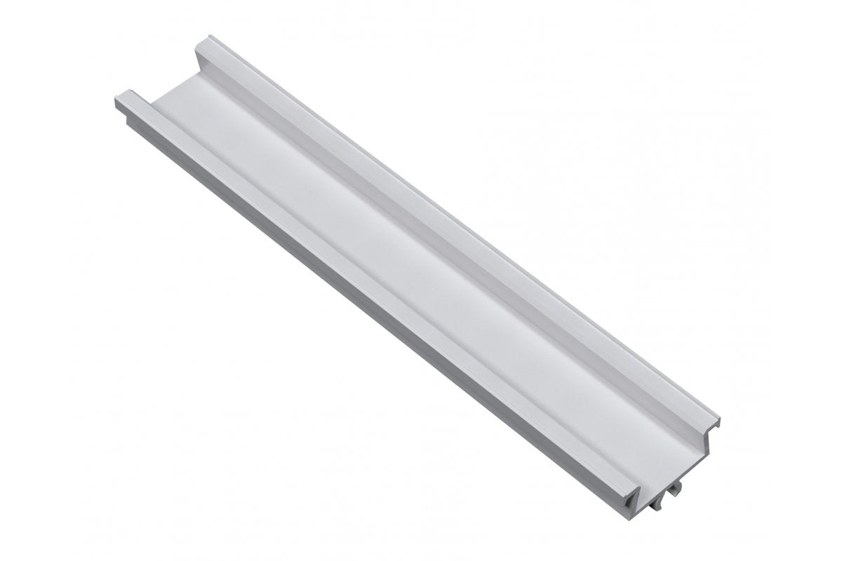 LED aluminum profile with adjustable beam angle GLAX silver 2 m inner part