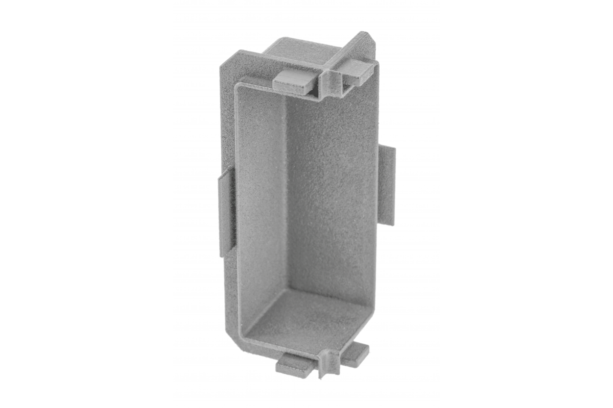 Internal connector VELLO profile C, inox, (10 pcs./op.)