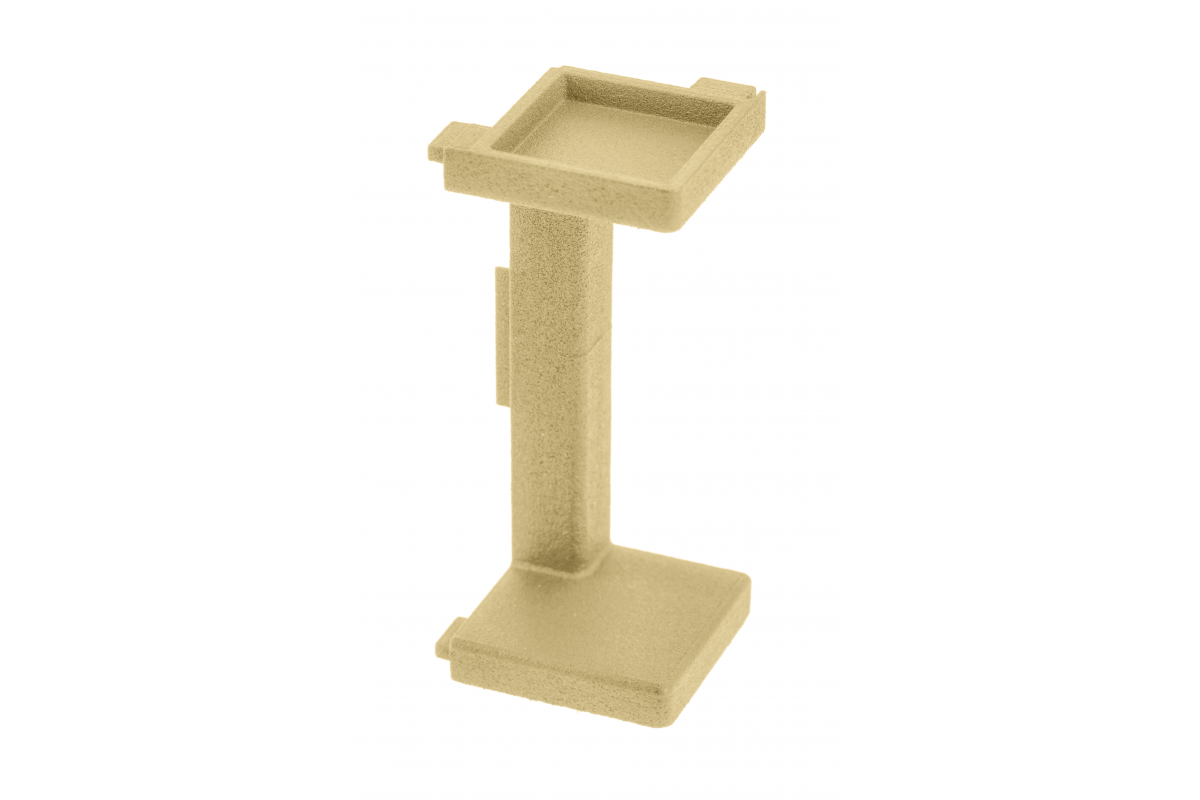External connector VELLO profile C, gold, (10 pcs./op.)