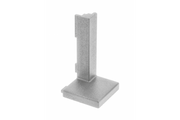 External connector VELLO L profile, aluminium colour, (10 pcs/op.)