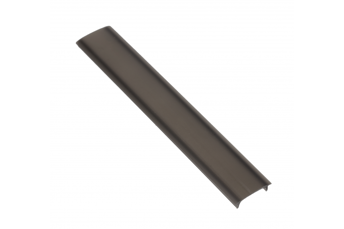 black cover for LED profile GLAX 3,07m