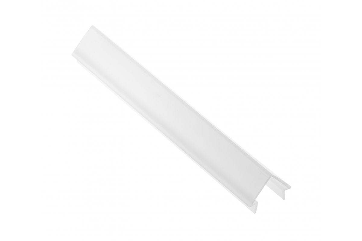 triangular milk cover for LED profile GLAX 3,05 m