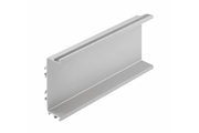 Aluminum profile, handleless system VELLO with LED function, C, silver, length 3 m