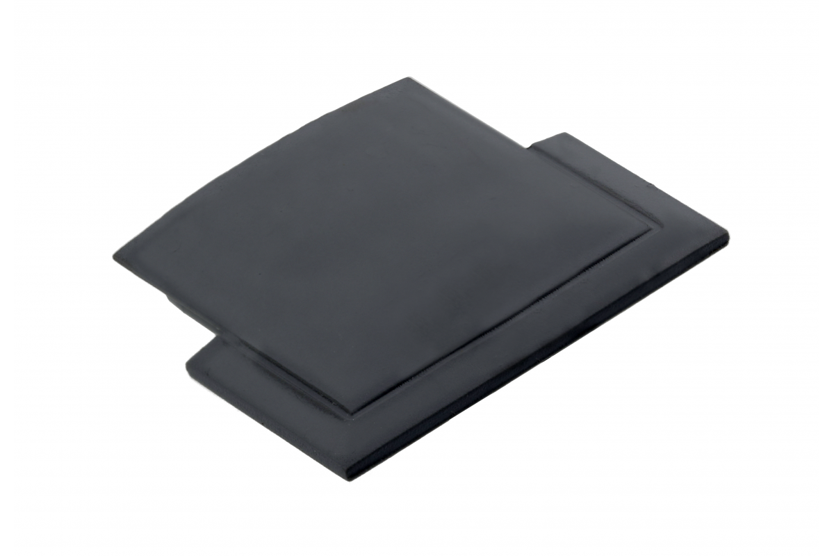 GLAX LED profile cap black (10 pcs in blister)