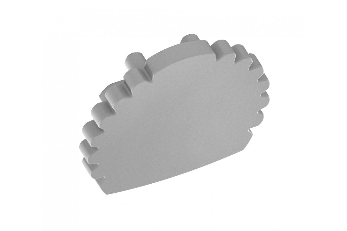 GlaX profile cap silver rod (10 pcs. in blister)