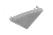 GlaX LED profile cap angled silver (10 pcs. in blister)