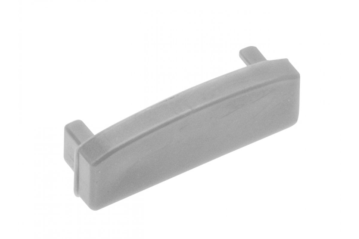 End cap for LED profile GLAX applied silver (10 pcs. in blister)