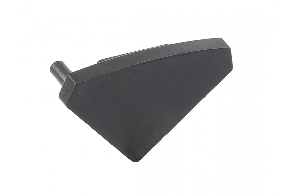 GlaX profile cap angled - applied left and right black (10 pcs. in blister