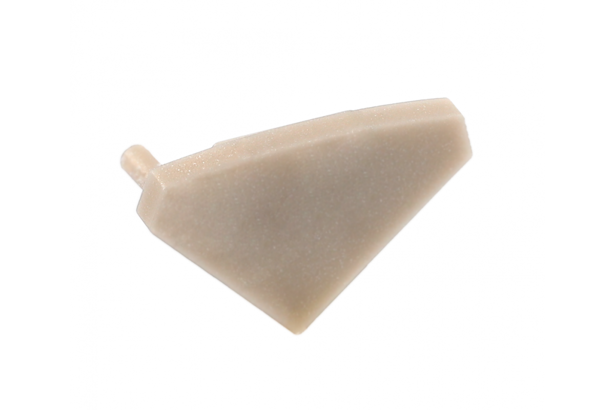 GlaX profile cap angled - applied left and right champagne (10 pcs. in blister