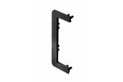 End cap for C profile, incomplete, VELLO handleless system with LED function, black (10 pcs / pack)