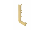 L-profile cap incomplete, VELLO handleless system with LED function, gold left (10 pcs./op.)