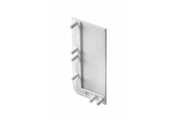 End cap for L profile - full, VELLO handleless system with LED function, gray right (10 pcs / pack)