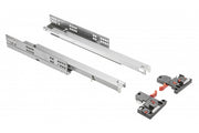 Undermount drawer slide 3D with soft closing (full extension) l-500 MODERN SLIDE, for 18 mm board