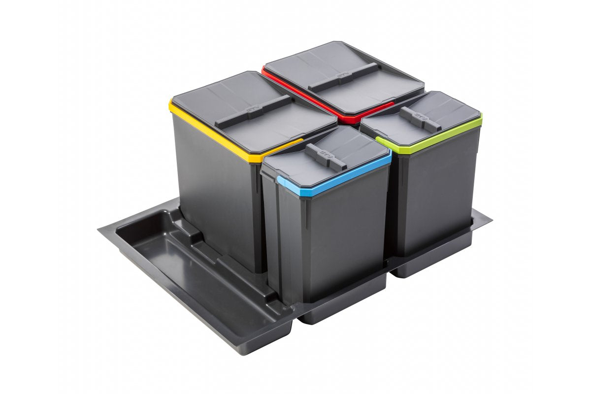 AxiSpace segregation tray, for drawer width 700 mm, layout 2X15L, 2X7L