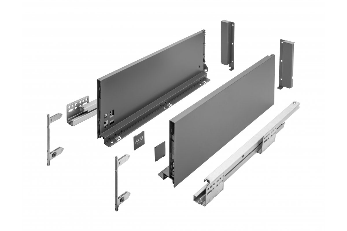 Drawer system AXISPRO 300mm anthracite - high H167
