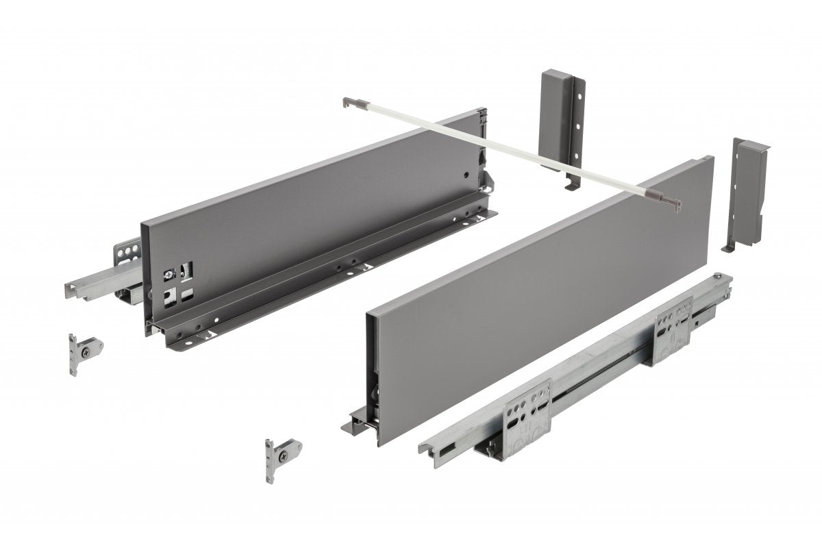 AXISPRO push drawer to open 450mm anthracite - medium H116