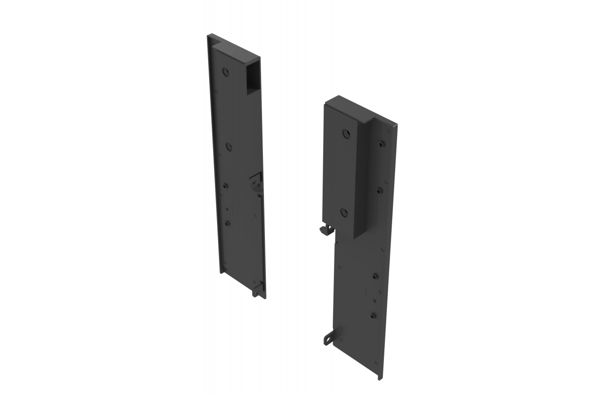 AXIS PRO GTV connector for interior front, H=168 mm, black (C)