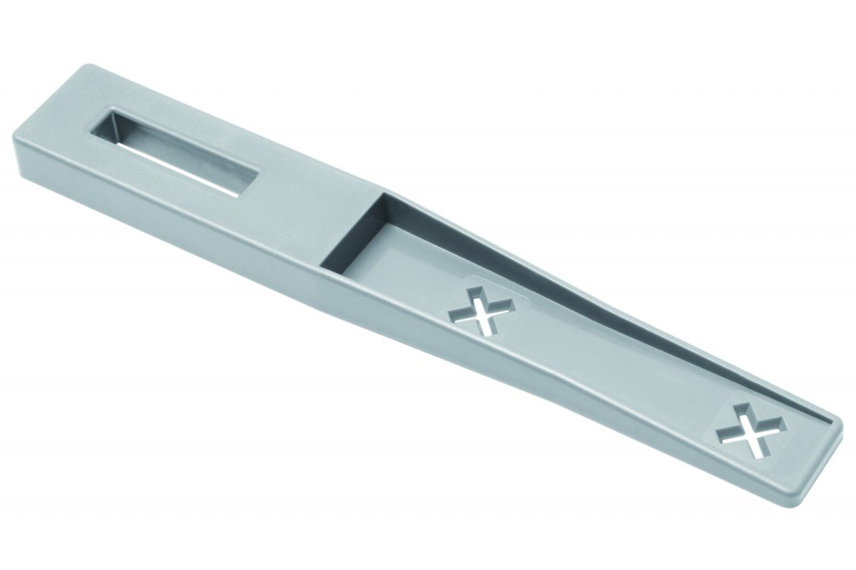 Scheme for fixing side relings for ModernBox®