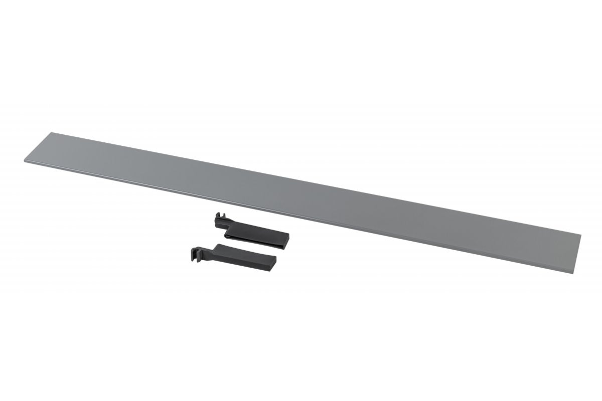 ModernBox set for organizing an internal drawer (moulding + connectors), gray