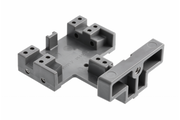 Drilling template for bottom mounting slides