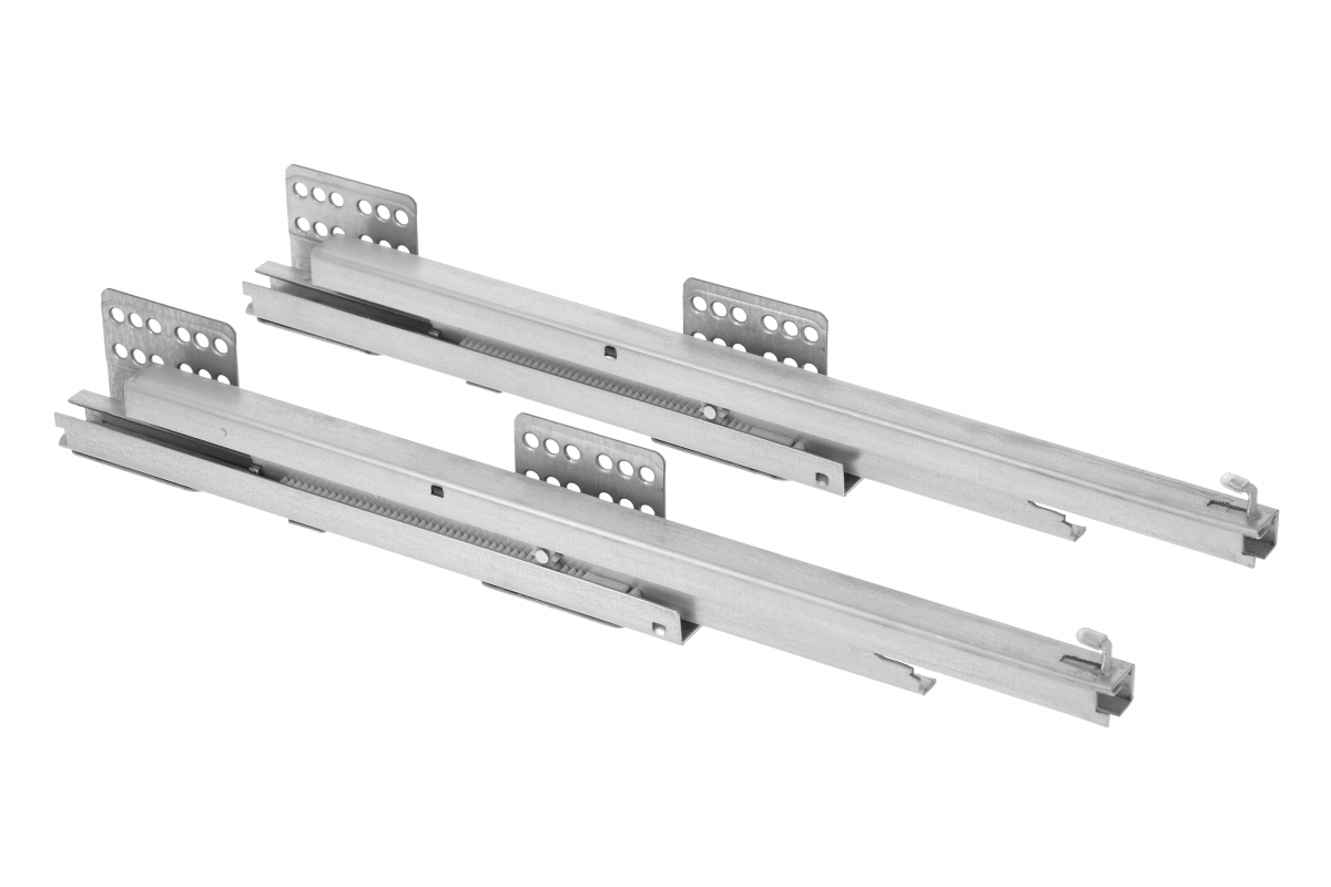 A set of slides for the cargo basket KO-150 / 200BO-01/60, side assembly, soft closing, RIGHT