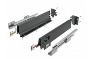 Modern Box square 250mm low anthracite