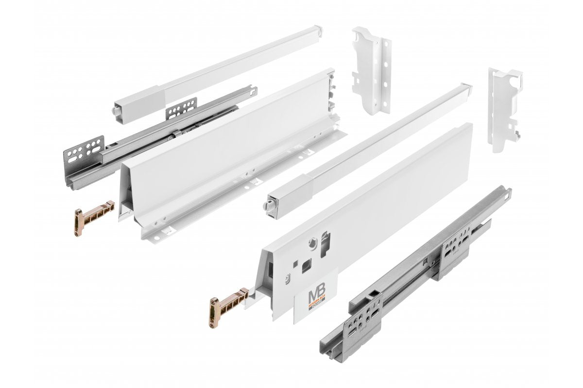 Modern Box square 300mm middle  white