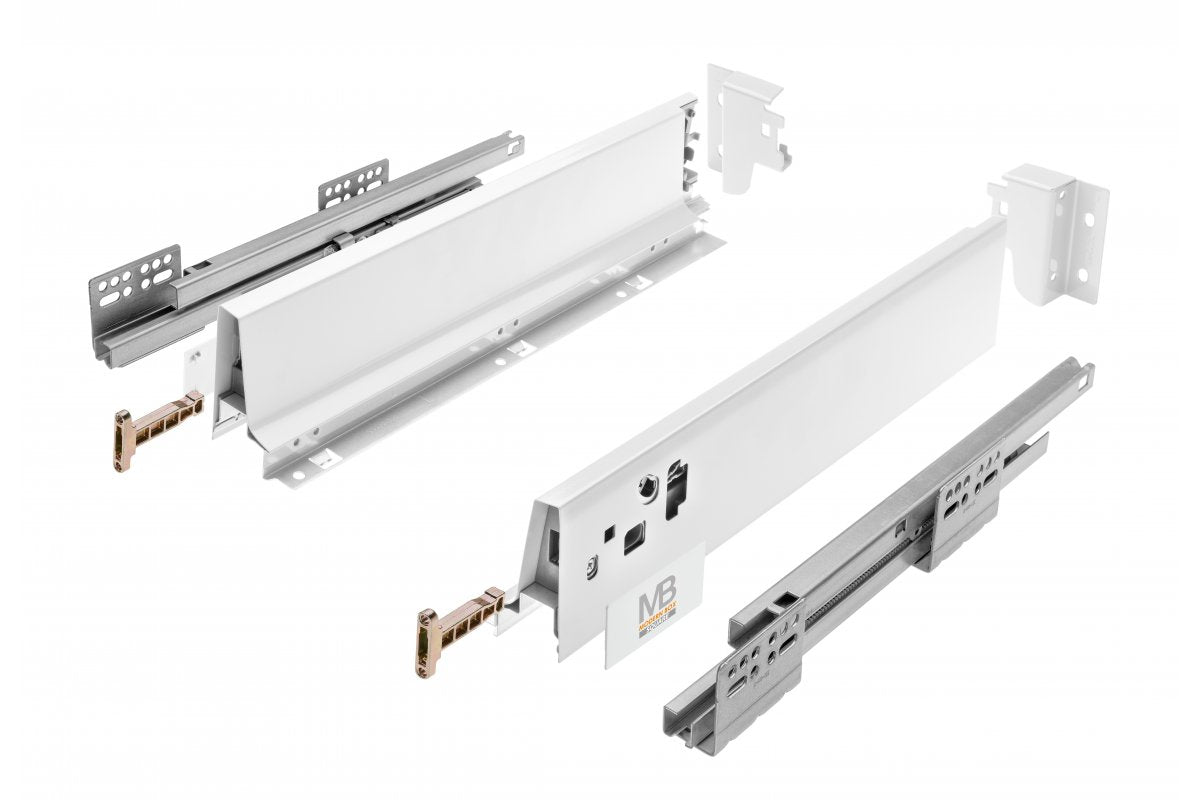 Modern Box square 500mm low 40kg white