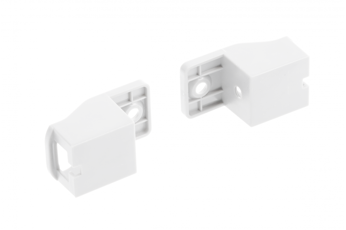 MBPRO Rail mounting of raised back wall white