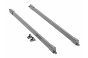 MBPRO Square longitudinal rail for drawers MBPRO 350mm anthracite