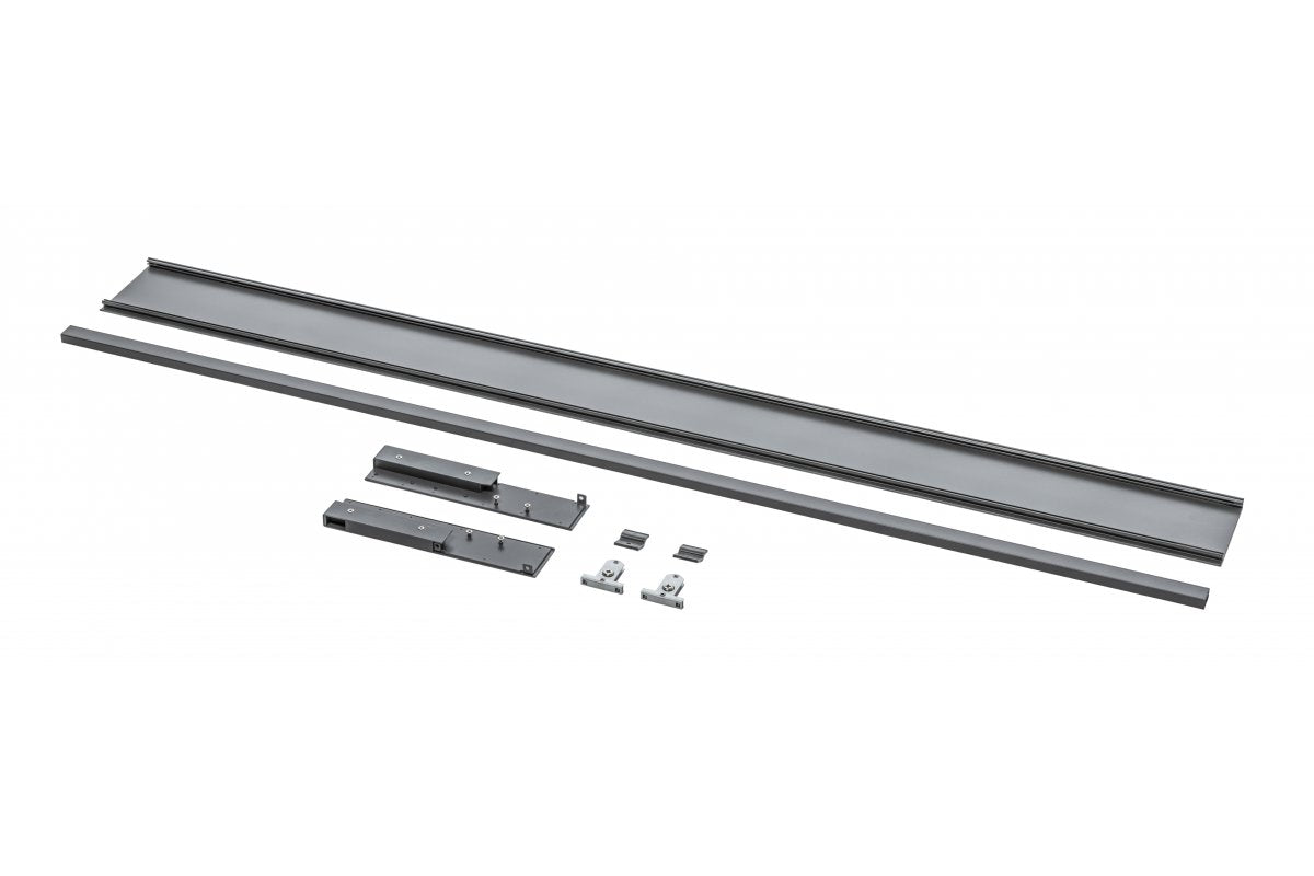 MBPRO Set for high inner drawer (panel + railing + fittings), white